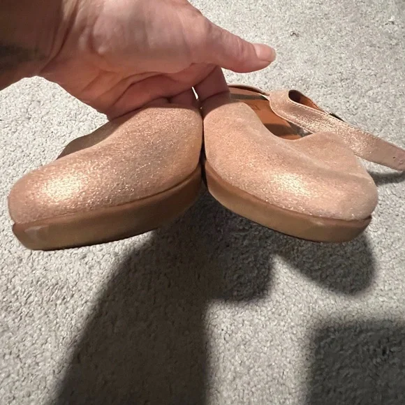 FitFlop Cova Slip-On Metallic Rose Gold Women’s Sandals Size 7.5 Apple Blossom - Picture 6 of 9